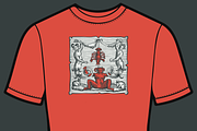 Devil's medieval initials, drop caps, a Decorative Illustration by kaer_shop (Thumbnail 7 of 7)