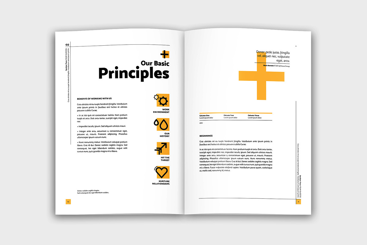 Ultimate Proposal Brochure Template, a Brochure Template by velvetmade.designs (Photo 6 of 15)