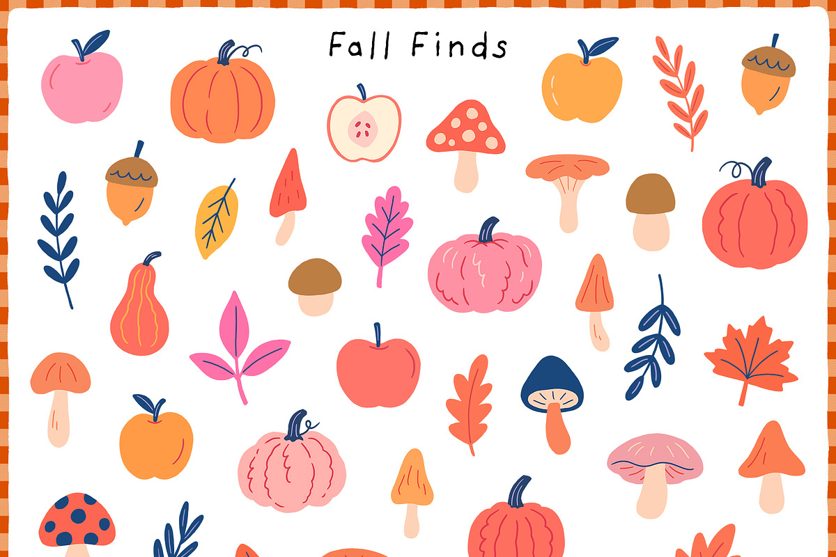 Fall Finds and Homemade Pies, a Seasonal Illustration by Dina Mae (Photo 10 of 12)