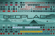 Geoplace Expanded -05 fonts, a Sans Serif Font by deFharo (Thumbnail 8 of 13)