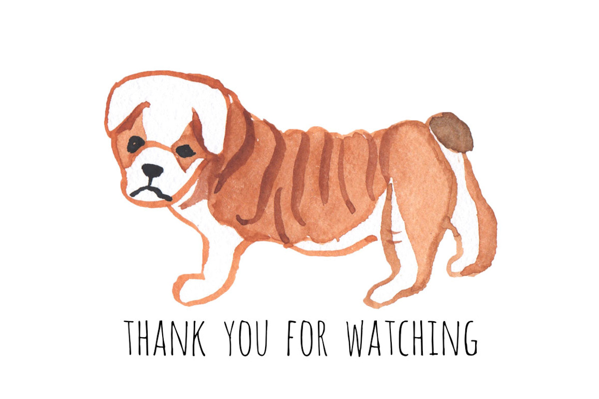 Good dog. Animal set, an Animal Illustration by Anyuka (Photo 6 of 6)