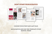 Minimalistic Newsletter Template, a Design Template by Digital By Nikoleta (Thumbnail 7 of 22)