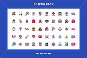 50 Superhero icons, an Outline Icon by Wencory (Thumbnail 1 of 2)
