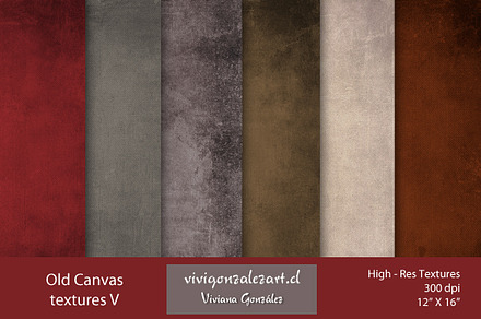 Old Canvas Textures V
