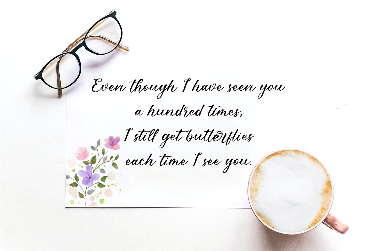 North Earth a Calligraphy Font, a Script Font by Vilogsign (Photo 4 of 10)