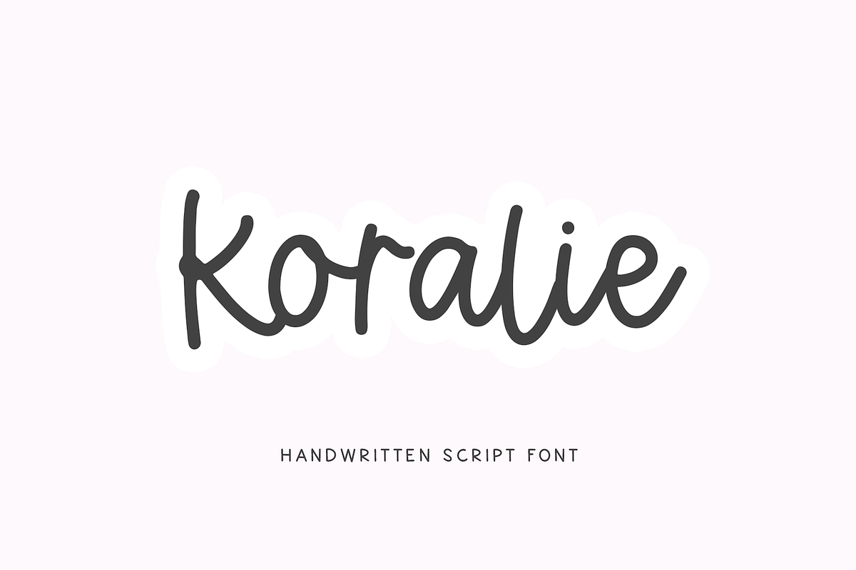 Koralie | Modern Script Font, a Script Font by KA Designs (Photo 1 of 9)