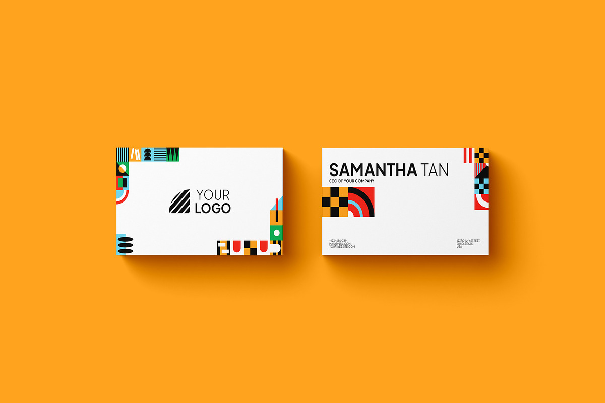 Language Course Business Card, a Business Card Template by Esensifiksi.studio (Photo 3 of 3)