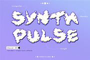Pixelated font trio: MUUUR, a Sans Serif Font by Pásha (Thumbnail 6 of 8)