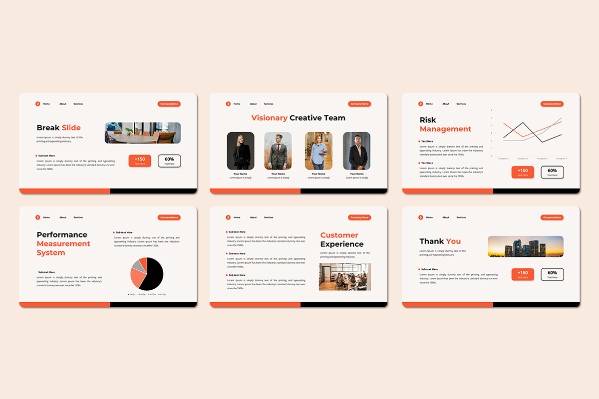 Strategic Business Framework Keynote, a Presentation Template by Iqsiart Studio (Photo 3 of 3)