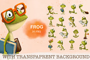 Frogs. Animals illustration, an Animal Illustration by sheincar (Thumbnail 1 of 3)