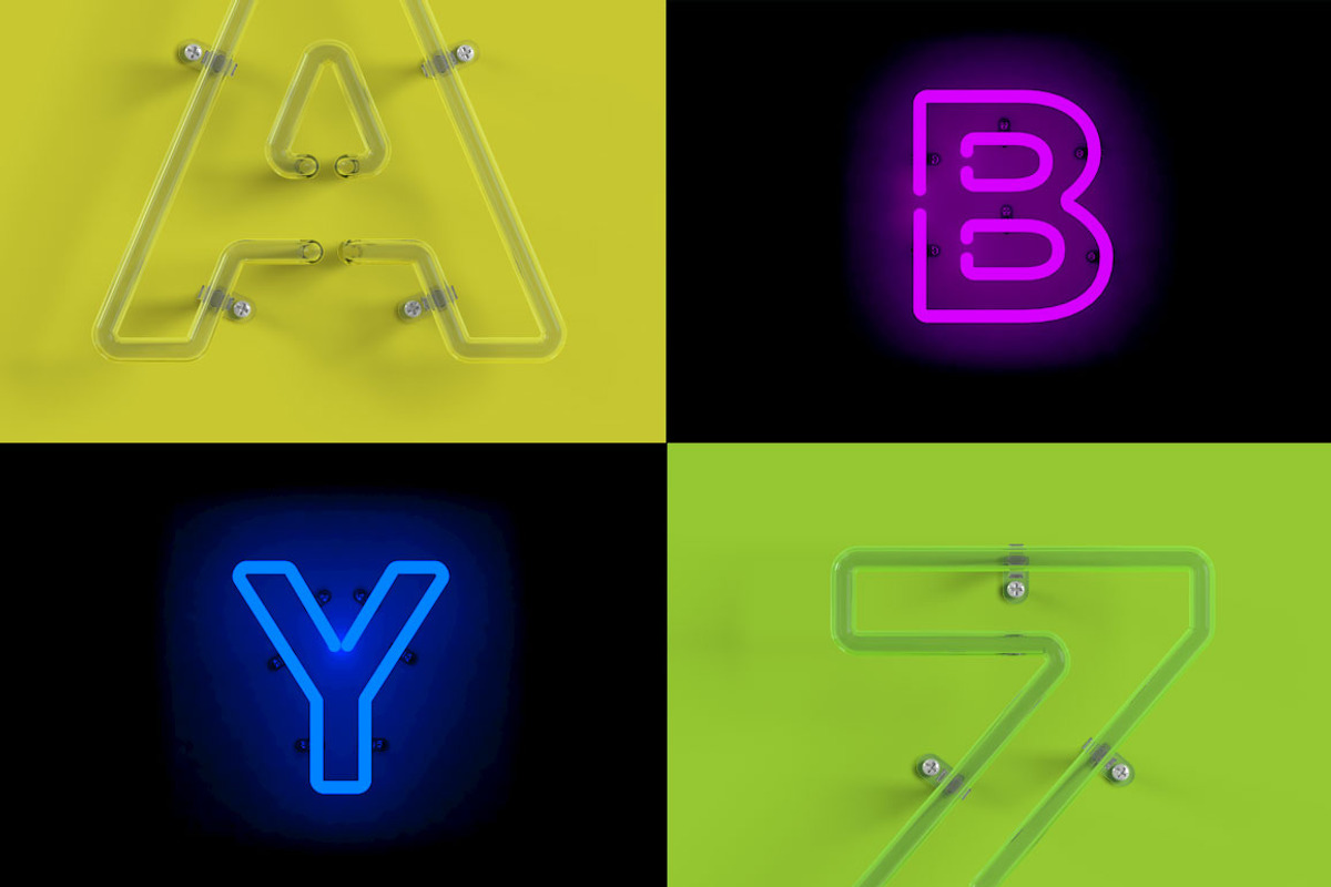 Neon Type 3, a Graphic by Design Assets (Photo 5 of 7)
