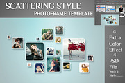 Scattering Style Photo Template, a Texture Graphic by MithunLekson (Thumbnail 3 of 8)