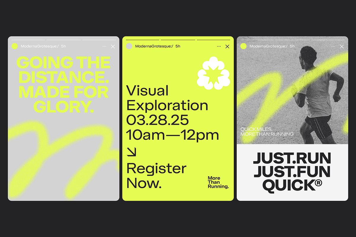 Moderna Grotesque, a Sans Serif Font by Latinotype (Photo 8 of 14)