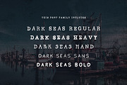 Dark Seas Font Family, a Font by Midnight Grim (Thumbnail 2 of 4)