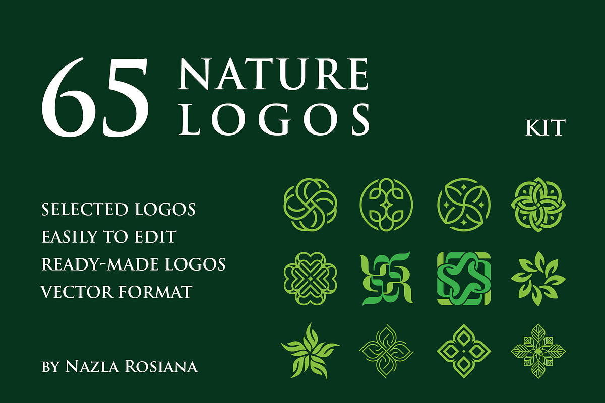 Nature - Logo Kit, a Branding & Logo Template by Luxury Logos (Photo 1 of 12)