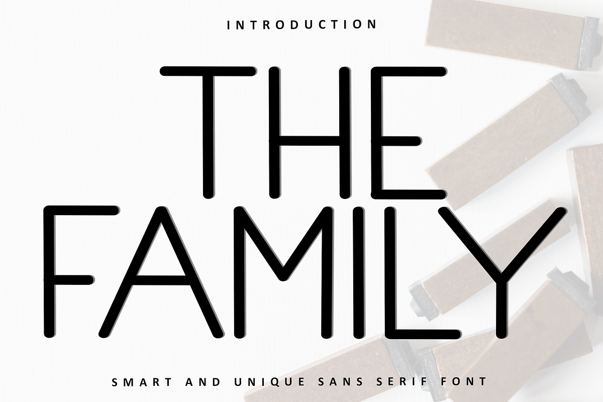 Type Family, a Sans Serif Font by InermediaSTUDIO (Photo 1 of 8)