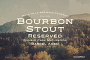Highwood Ridge - A Rustic Font, a Serif Font by Komet & Flicker (Thumbnail 7 of 15)