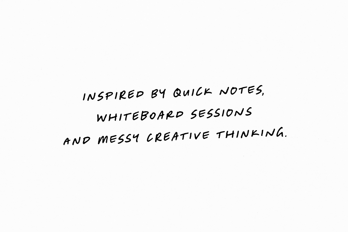 Notemaker's Mark Handwriting Font, a Handwritten Font by TYPEHEIST (Photo 2 of 12)