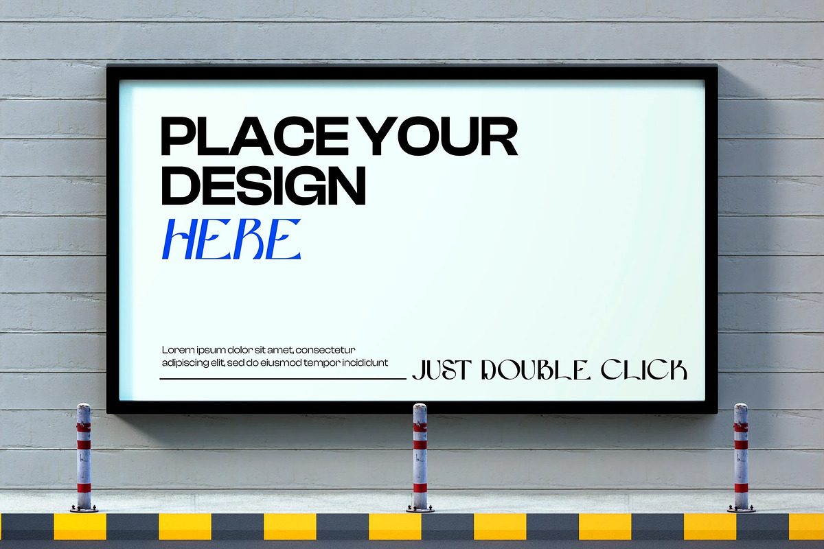 Billboard Mockup, an Advertising Mockup by Hubzway (Photo 2 of 2)