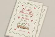 Rustic Christmas Dinner Invitation, an Invitation Template by Guuver (Thumbnail 2 of 3)