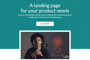 Bootstrap 4 Landing Page