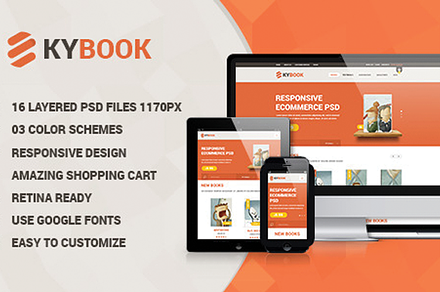 Kybook - Magento Responsive Theme