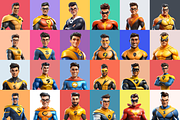 125 Superhero Characters, a Characters & Person 3D Model by Digital Blood (Thumbnail 3 of 11)