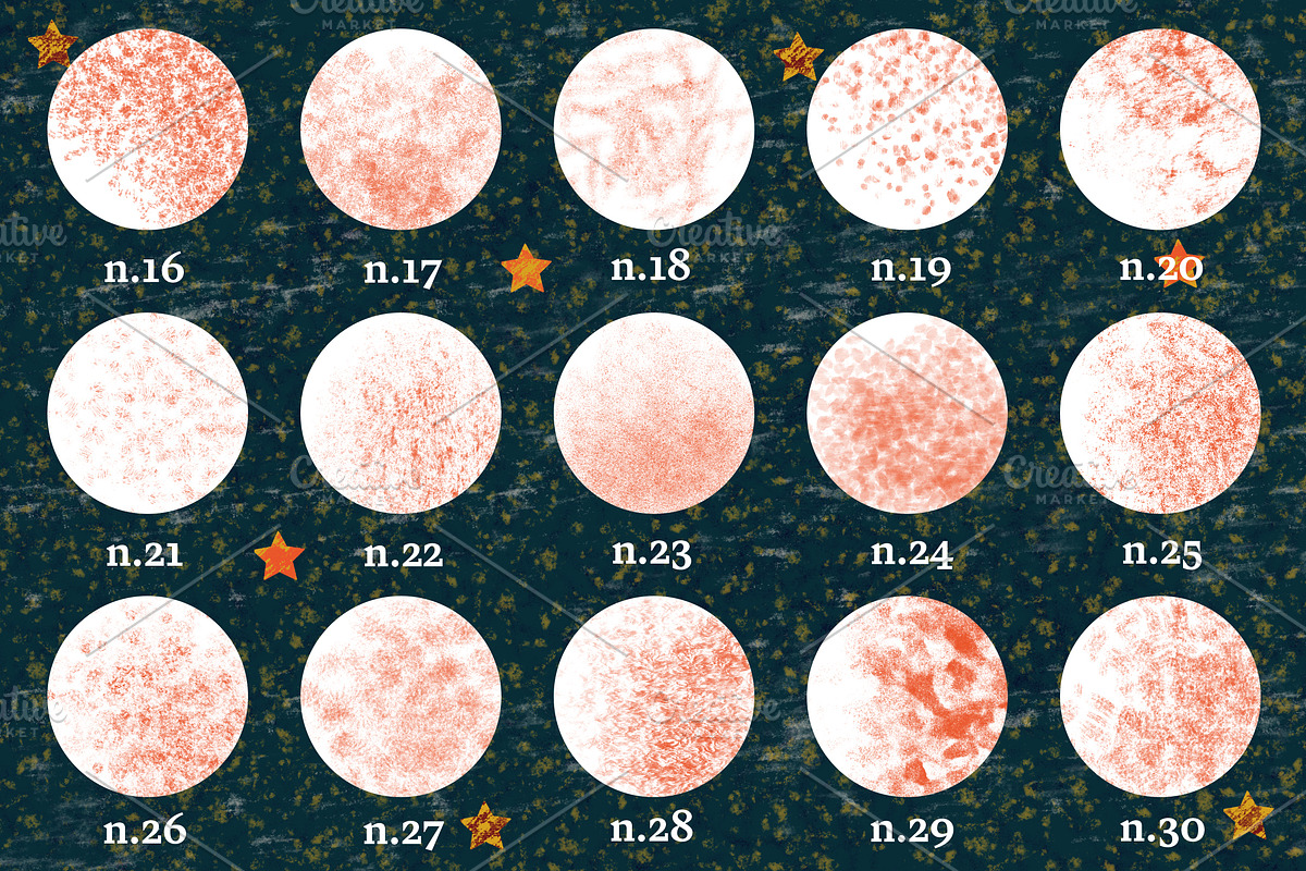 Texture Shader Brushes for Procreate, a Brush Add-On by Biso Studio (Photo 6 of 6)