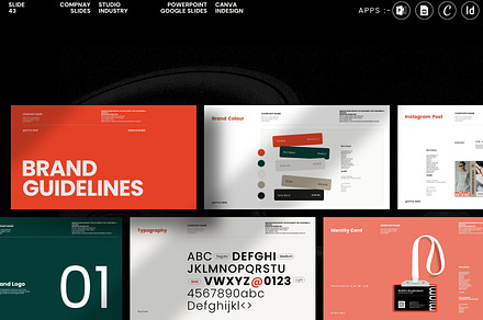Miami | Brand Guidelines Template, a Presentation Template by Studio Industry