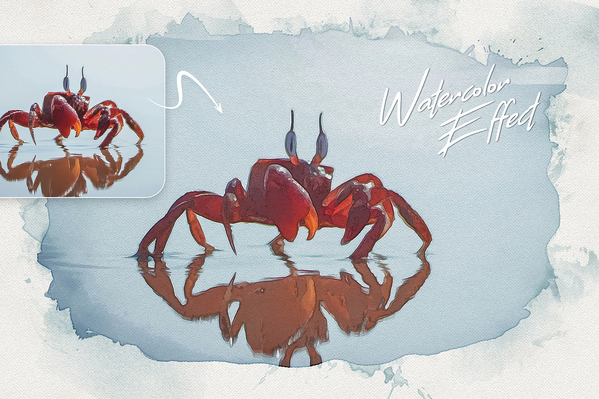 Watercolor Frames Photoshop Effects, a Layer Style Add-On by Andrew Skoch Design (Photo 3 of 12)