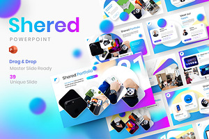 Shared – Business PowerPoint Templat, a Presentation Template by Dens Creative Studio
