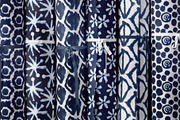 Indigo Watercolor and Ink Patterns, a Pattern Graphic by Tiger and Flower (Thumbnail 2 of 10)