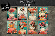 Whimsical weaver Girl, Collage Sheet, a Person Illustration by Digital Art Mahdiseño (Thumbnail 4 of 11)