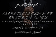 Notograph -  a Classy Signature, a Script Font by Vava Aryanto (Thumbnail 8 of 9)