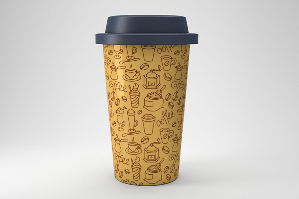Coffee Patterns set, a Pattern Graphic by Oleg Tokarev Art (Photo 3 of 5)