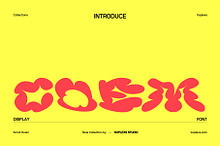 Coem Font | Graffiti Bubble Typeface