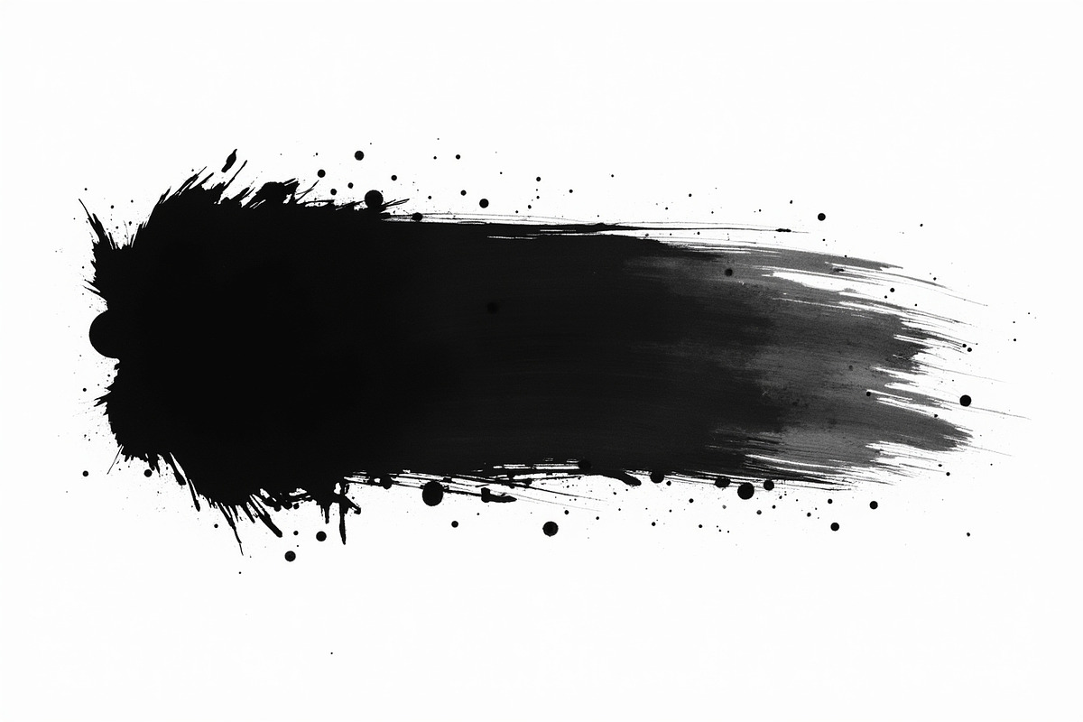 Abstract Paint Stroke Set, an Illustration by musafir_fashion (Photo 17 of 23)