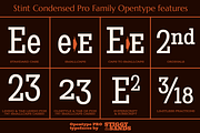 Stint Condensed Pro Family, a Serif Font by Stiggy & Sands (Thumbnail 4 of 5)