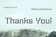 Minimal blackletter, a Handwritten Font by Wow Magic (Thumbnail 3 of 3)