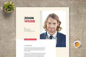 Resume CV Template 23