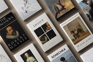 Book Cover Templates Vol.2 CANVA PS