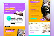 Book Club Email Newsletter, a Templates & Theme by SquidPixey (Thumbnail 3 of 6)