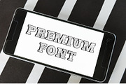 Retro Halftone – Vintage Font, a Slab Serif Font by Limited.studio (Thumbnail 4 of 6)
