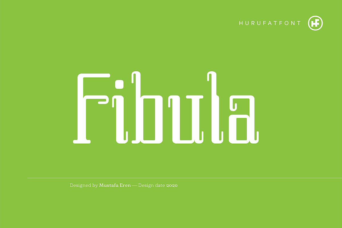 Fibula Display Font