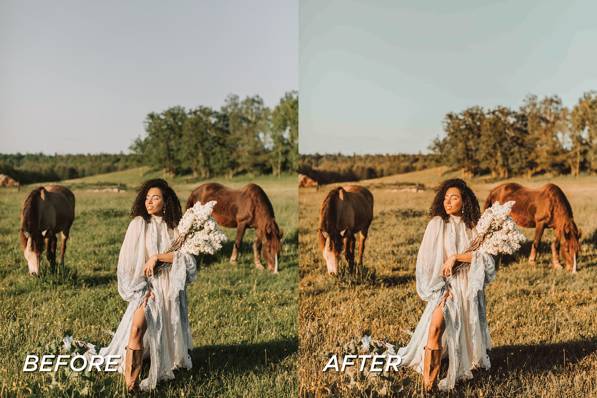 15 Fall Lightroom Presets, a Preset Add-On by TheWayfarerShoppe (Photo 5 of 6)