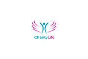 Love And Care Charity Logotype., a Branding & Logo Template by lettett (Thumbnail 2 of 2)