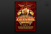 Geisha Night Flyer Template V1, a Flyer Template by ThatsDesignArt (Thumbnail 7 of 7)