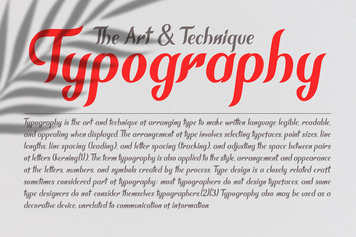 Chameron Modern Serif preview 2