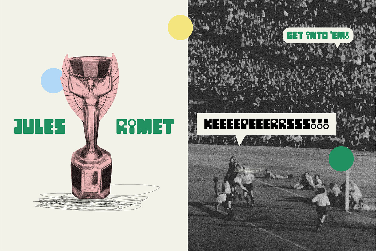 GOLAZO! Retro Display font, a Sans Serif Font by BTYPE (Photo 3 of 8)