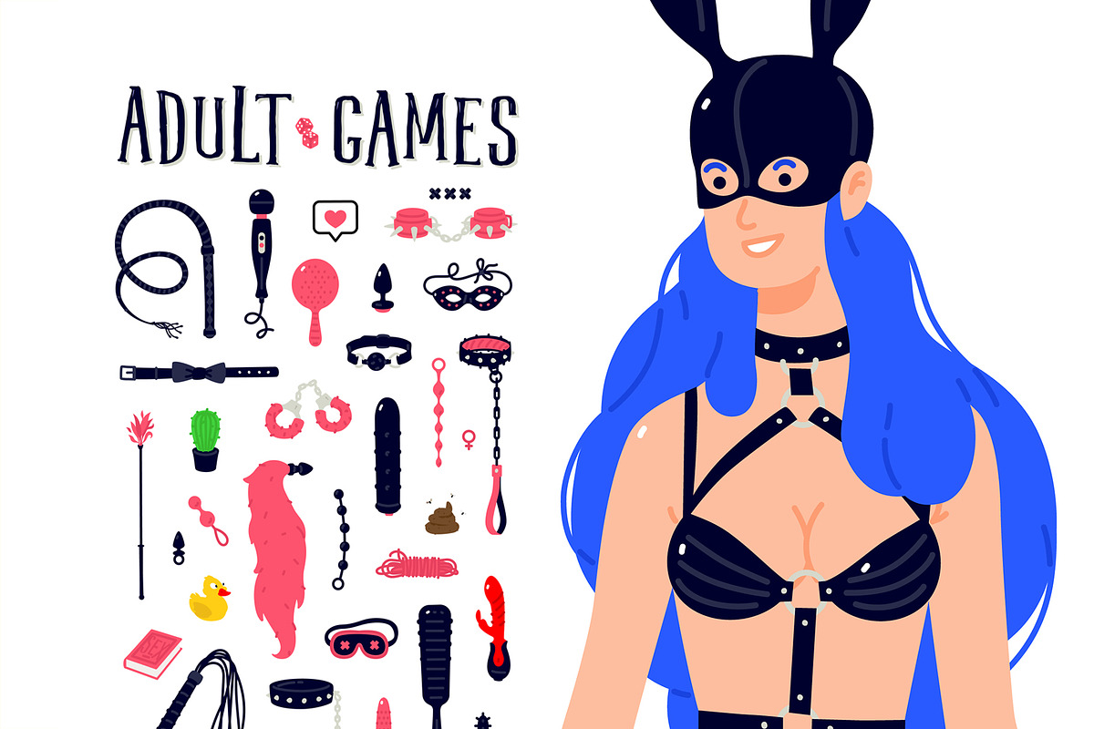 Sex toys and mistress!, an Object Illustration by GeekClick